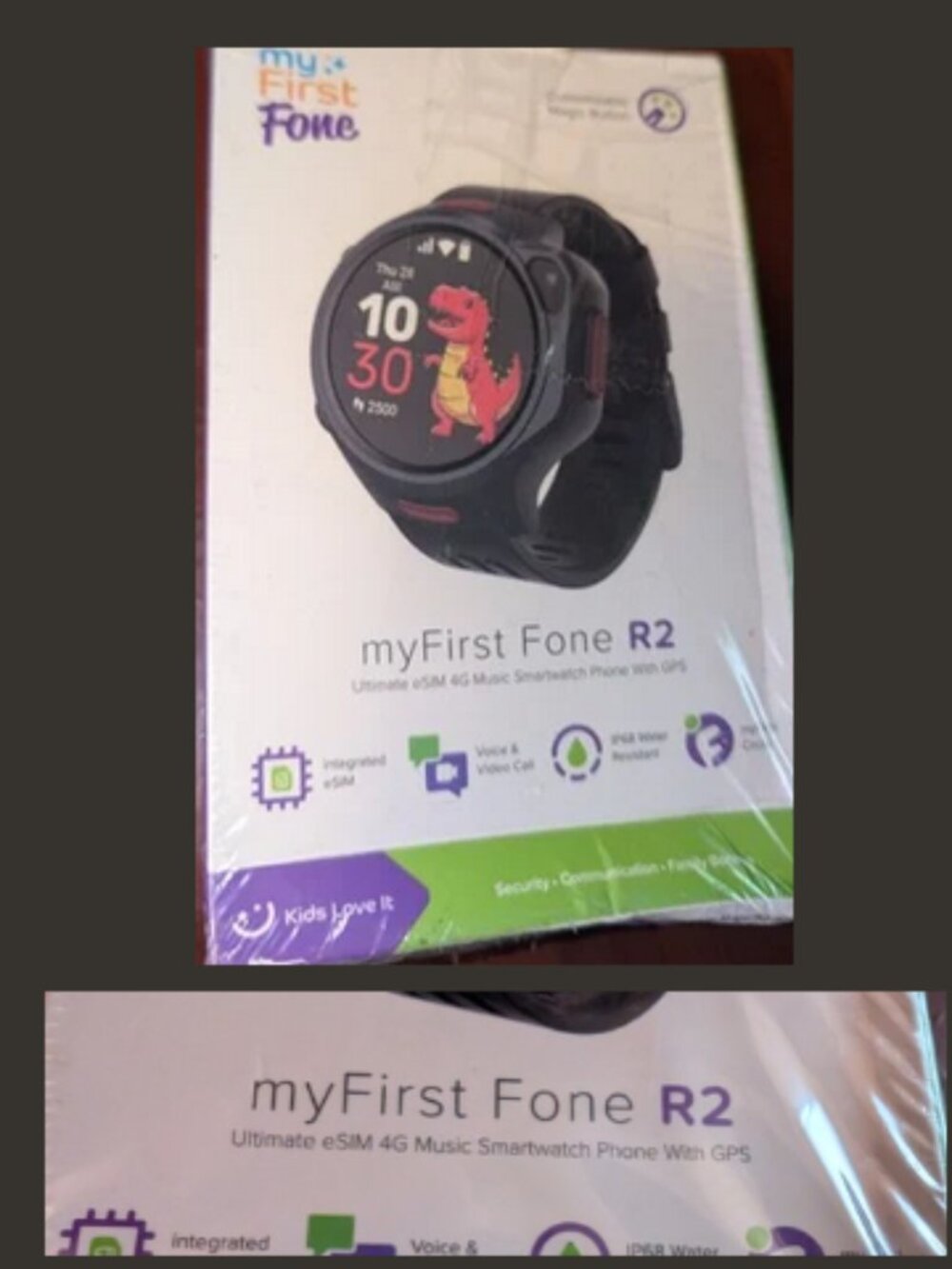 NEW My First Fone R2 - Ultimate eSIM 4G Music Smartwatch Phone With GPS